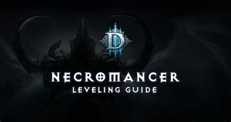 Necromancer Leveling Build - Diablo 3 - Diablo Tavern