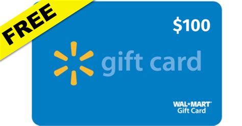 750 FREE $100 Walmart Gift Cards