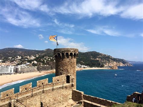 Castle of Tossa Del Mar, Catalonia, Spain. | European vacation, Europe ...