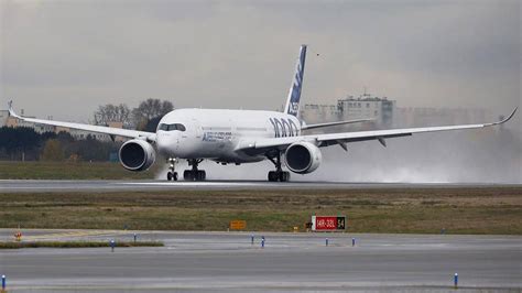 Airbus A350-1000’s first flight – in pictures