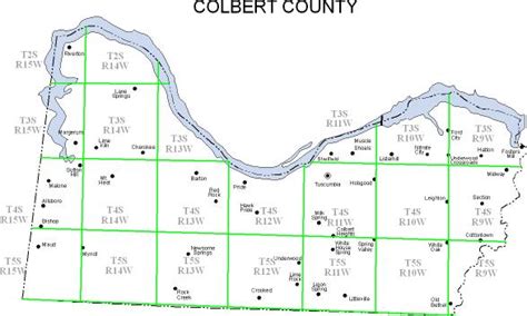 Property Ownership Maps of Colbert County, 1936