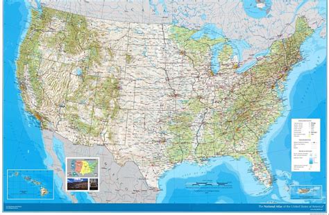 National Atlas Of The United States - Wikipedia | Large Scale Printable ...