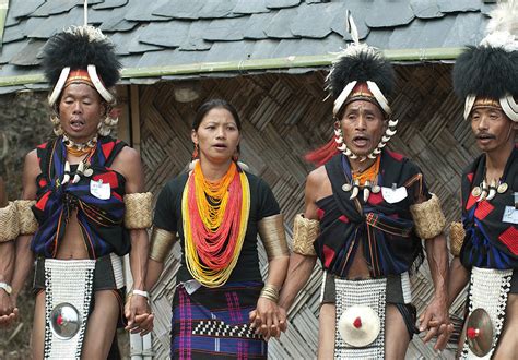 Angami Tribes men Photograph by Hira Punjabi