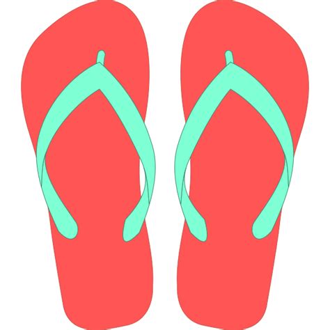 hawaiian flip flops clip art - Clip Art Library - Clip Art Library