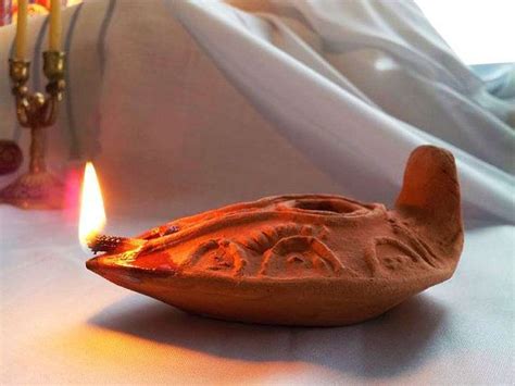 Biblical Oil Lamps for sale | Biblical Oil lamp Ancient Ceramic Clay by JerusalemShades on Etsy ...