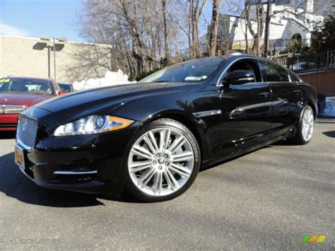 2011 Ultimate Black Metallic Jaguar XJ XJL Supercharged #45167717 | GTCarLot.com - Car Color ...