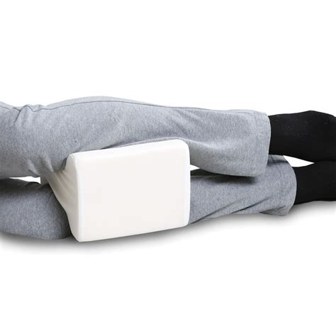 Support Plus Contour Knee Pillow - Premium Orthopedic Memory Foam Wedge ...