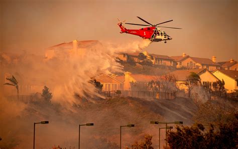 California wildfires spark mandatory evacuations in Los Angeles