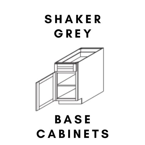 Shaker grey Kitchen Cabinets – CanadaCabinet