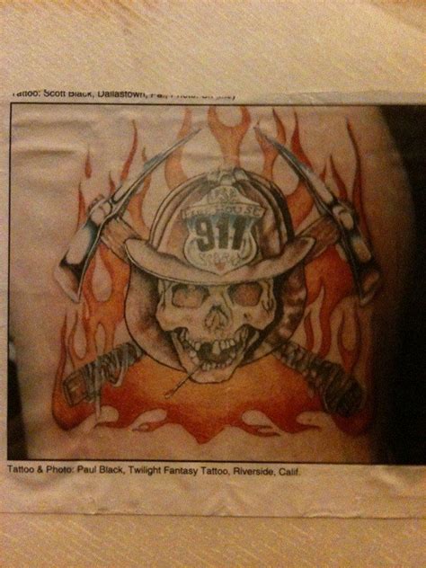 115 best Firefighters (Tattoos) images on Pinterest