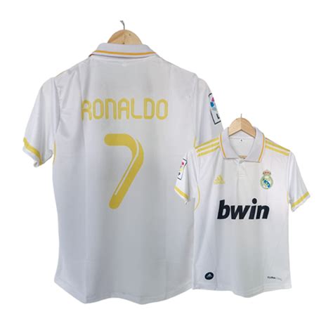 Real Madrid 2011-12 Ronaldo Home Jersey | Retro Collection - Cyberried Store