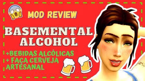 MOD BASEMENTAL ALCOHOL 🍸 | Mod Review - THE SIMS 4 - YouTube