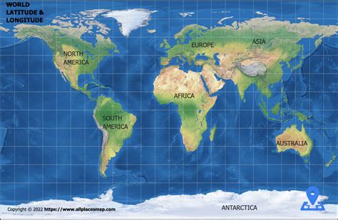 World Latitude And Longitude Map, World Lat Long Map | peacecommission.kdsg.gov.ng
