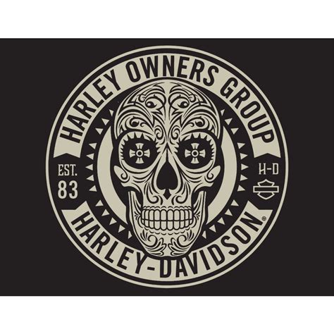 Harley Owners Group logo, Vector Logo of Harley Owners Group brand free ...