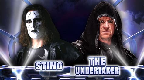 Sting vs. The Undertaker - Fantasy Match-Up - YouTube