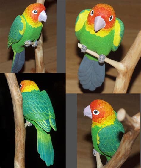 Carolina Parakeet Carving by greencheek on DeviantArt