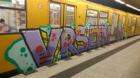 Shorty der Zwerg: U-Bahn - Graffiti