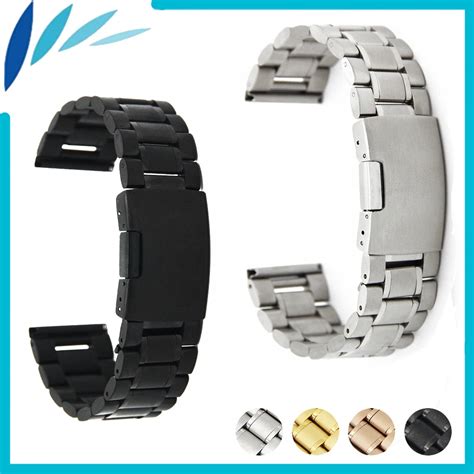 Stainless Steel Watch Band 20mm 22mm 24mm for Fossil Watchband Strap ...