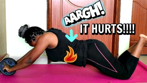 AB WHEEL WORKOUT FOR BEGINNERS - YouTube