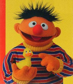 Bert And Ernie Rubber Ducky - nabatimartb