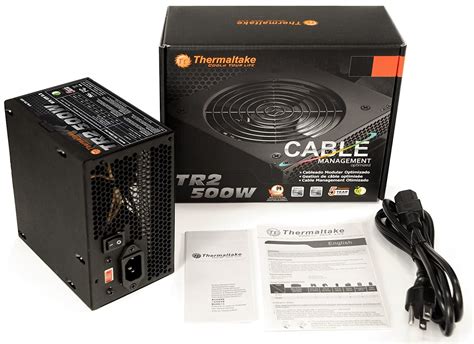 Thermaltake TR2 500W 12V ATX Computer Desktop PC Power Supply - TR ...