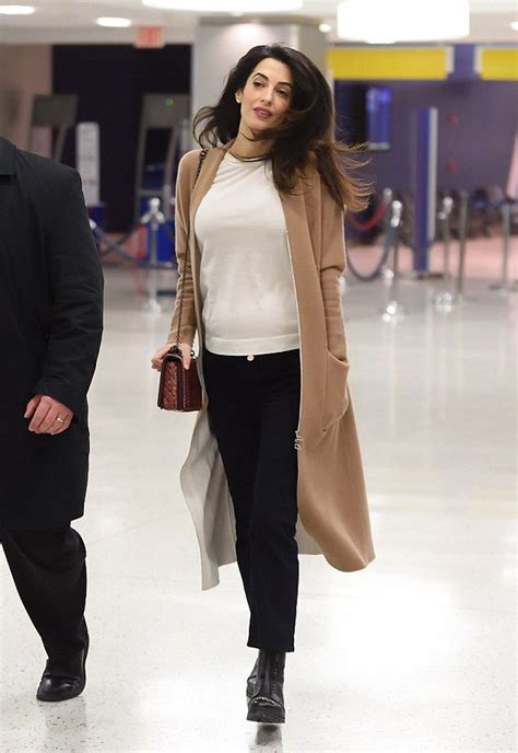 Amal Clooney leaving New York on 10.03.2017 | Fashion, Style, Amal clooney