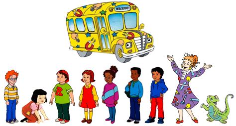 The Magic School Bus Characters by MarkPipi on DeviantArt