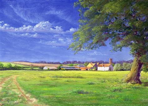 Home Field Painting by Anthony Rule - Pixels