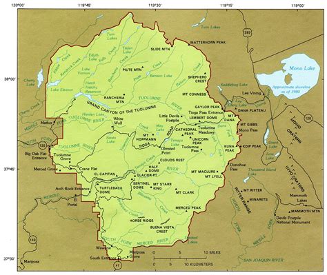 The Geologic Story of Yosemite National Park (1987), “Geologic Maps ...