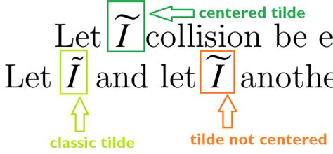 [Tex/LaTex] Large tilde over math symbol with automatic horizontal positioning – Math Solves ...