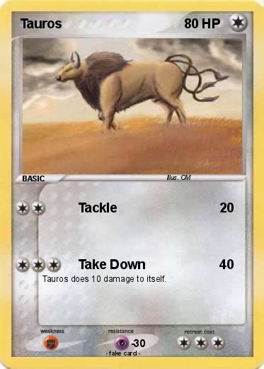 Pokémon Tauros 75 75 - Tackle - My Pokemon Card