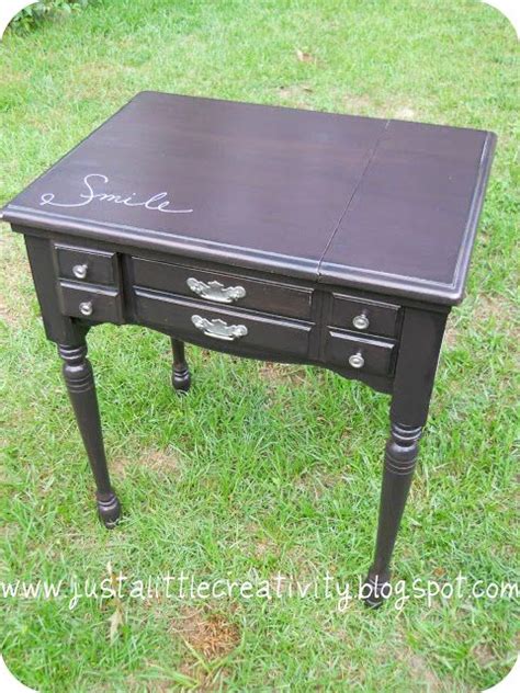 Sewing Machine Cabinet Makeover - | Sewing machine cabinet, Diy sewing ...