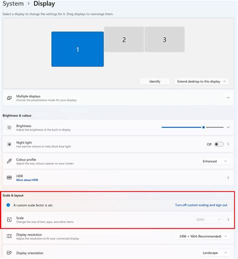 Windows 11 Single monitor scaling - Super User