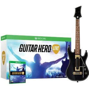 NEW Open Box Xbox One Guitar Hero Live Guitar Controller w/ Game, Strap ...