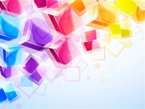 Colourful Cubes | Abstract, Abstract backgrounds, Background images wallpapers