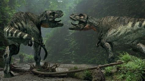 Visit a canyon where dinosaurs roam