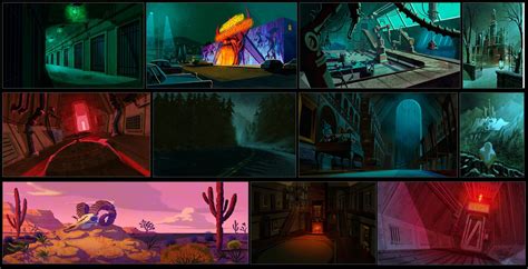 Shawn McKelvey Illustration: Scooby Doo Mystery Inc. Animation Backgrounds