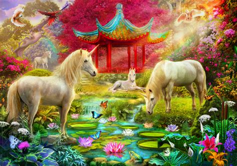 Japan Unicorn 1000 Piece Tilbury Jigsaw Puzzle | Puzzle Palace Australia