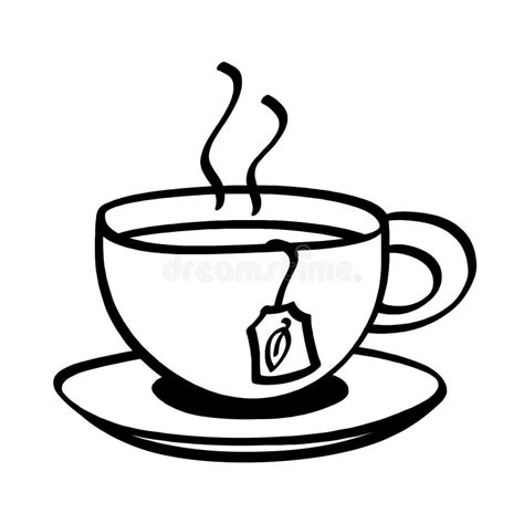 Black And White Tea Bag Clipart | City of Kenmore, Washington