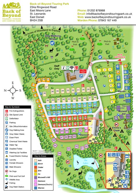 Holiday Park Map Printing, Posters and Signage