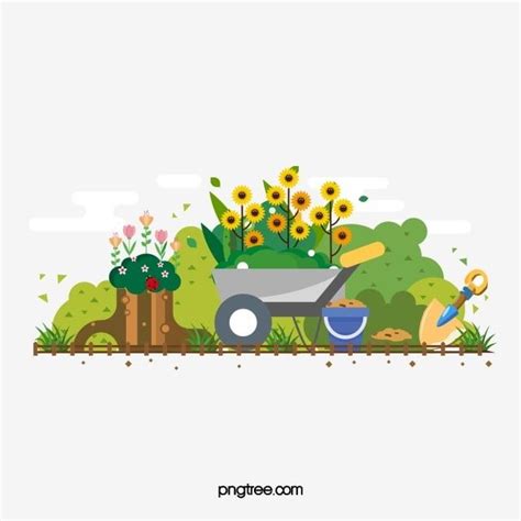 cartoon vector,garden vector,tools vector,hand-painted cartoon,vector ...