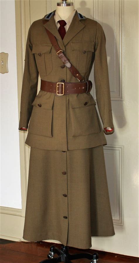 Reproduction of a Women’s WWI Motor Corps of America Uniform | Sew Decades Ago | Military ...