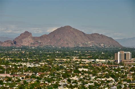 Scottsdale Daily Photo: Camelback Mountain from central Phoenix