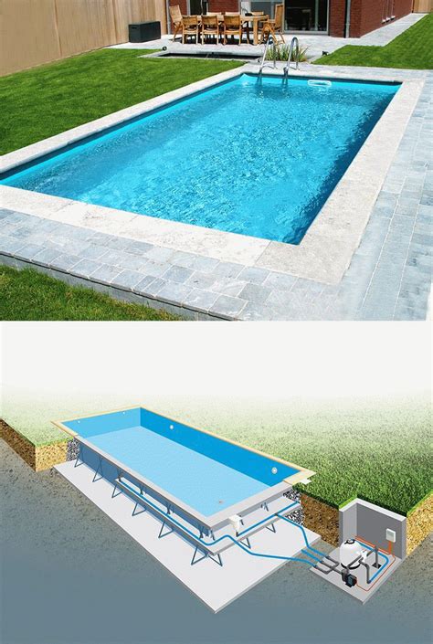 Pileta Diseño | Backyard pool design, Swimming pools backyard, Swimming pool construction