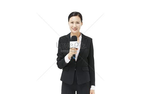 Female Reporter Wearing A Suit Picture And HD Photos | Free Download On ...