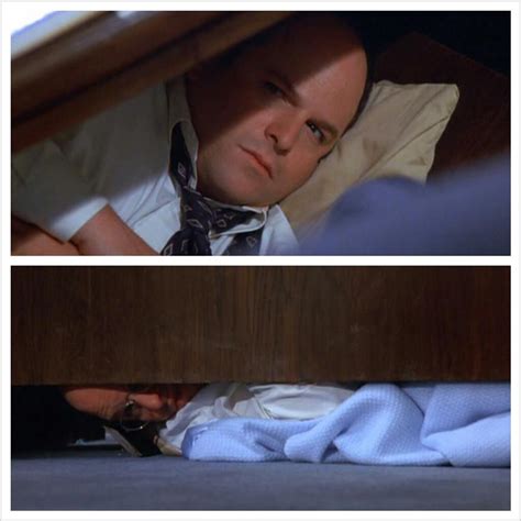 George at work taking aking a nap under his desk.#Costanza #Seinfeld | Seinfeld funny, Seinfeld ...