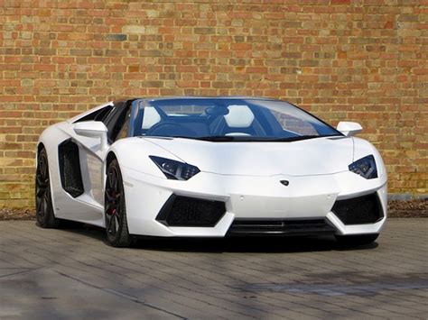 2013 Used Lamborghini Aventador LP 700-4 Roadster | Bianco Isis