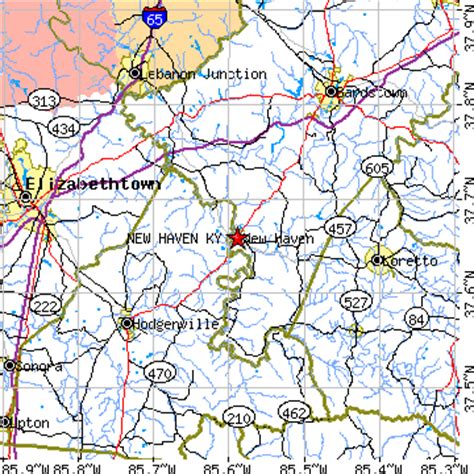 New Haven, Kentucky (KY) ~ population data, races, housing & economy