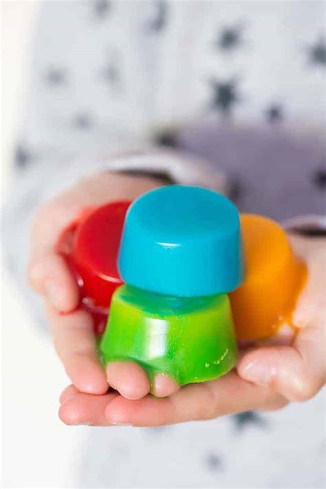 Your Kids Will Love These DIY Rainbow Jelly Soaps | Hello Glow