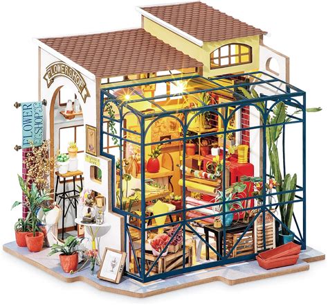 Diy Mini House Kit Amazon : Amazon Com Monarca Because Of You Diy Dollhouse Kit Mini House ...